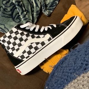 Women vans platforms 7.5